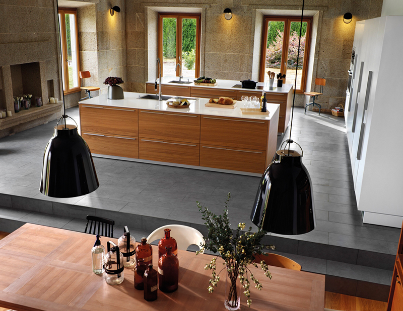 Gabinetes de cocina de muebles para el hogar de chapa de madera natural -  Compre gabinetes de cocina de muebles para el hogar de chapa de madera,  gabinetes de cocina de muebles