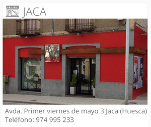 Muebles Gascón | LOCALIZACIÓN JACA | Tienda de Muebles Huesca